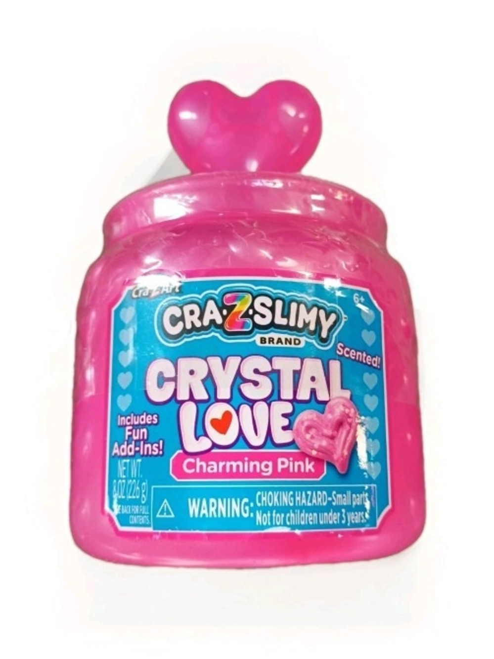 Cra-Z-Slimy Crystal Love Charming Pink Slime
